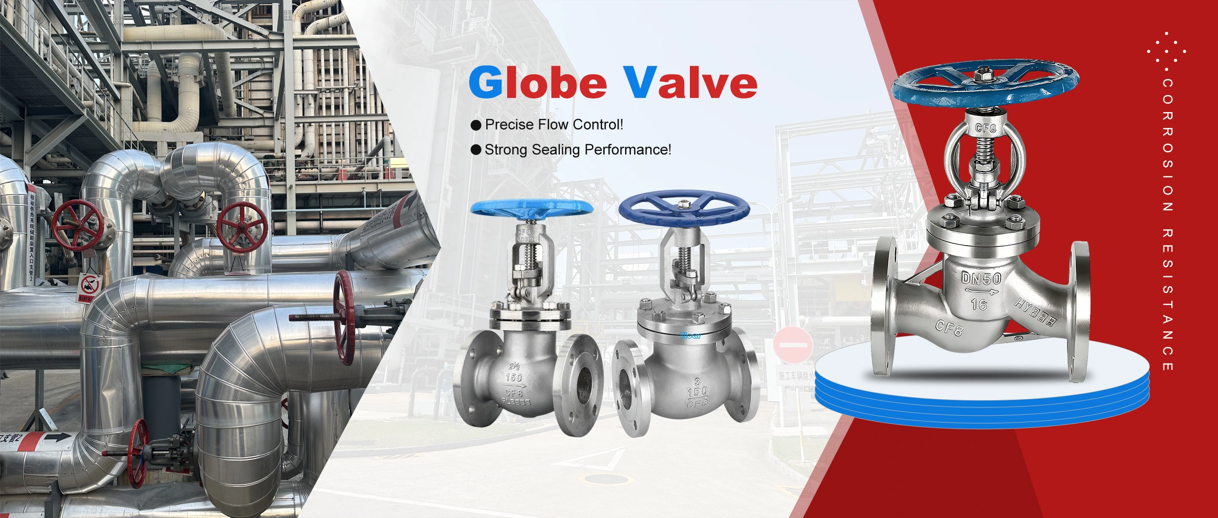 Factory Direct Globe Valve Huadus